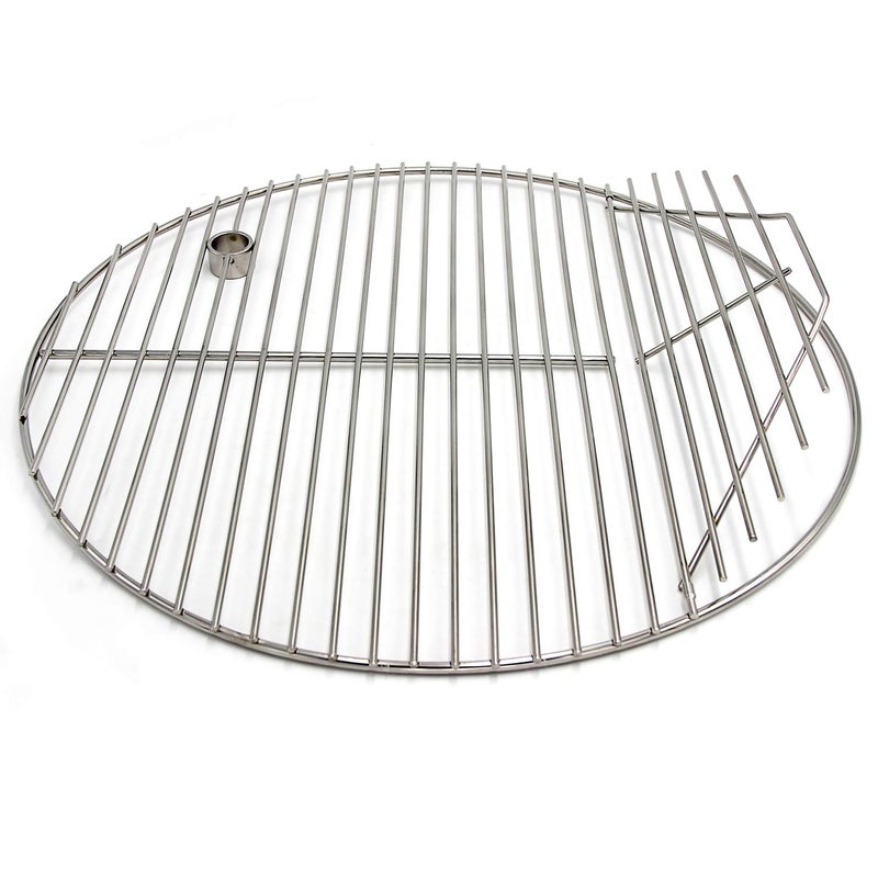 Hongso 19.5" 304 Stainless Steel Round Grill Grates for Akorn Kamado Ceramic Grill, Char-Griller E16620 16620 6719 E56720 6520 16820 6020 6620, Pit Boss K24, Louisiana Grills K24 Charcoal Grill - Image 1